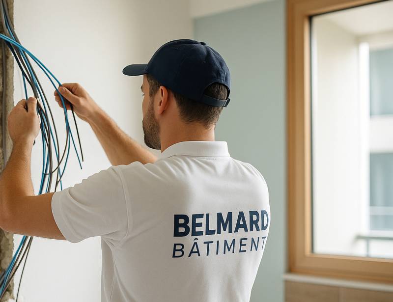 Rénovation électrique dans un appartement à Neuilly